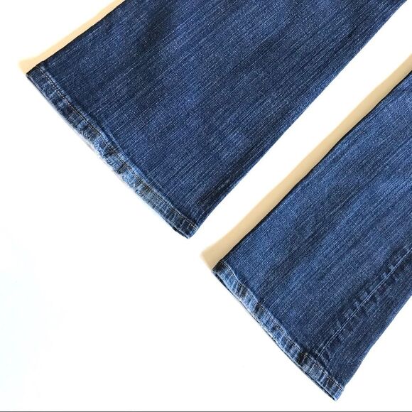 Banana Republic Urban Bootcut Jeans Blue Women's Sz 4 - Picture 5 of 10
